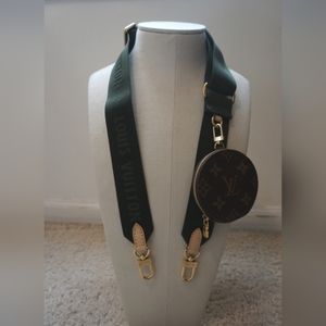 Louis Vuitton Khaki Green Bandoulière
